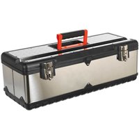 Sealey Stainless Steel Tool Box and Tote Tray 660mm Sealey Stainless Steel Tool Box and Tote Tray 660mm