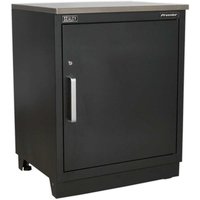 Sealey Premier Heavy Duty Modular Floor Cabinet Single Door MSS System Black Sealey Premier Heavy Duty Modular Floor Cabinet Single Door MSS System Black