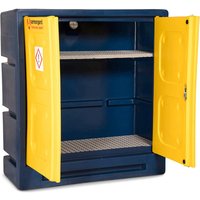 Chemcube Plastic Secure Chemical Materials Cabinet 1220mm 550mm 1310mm