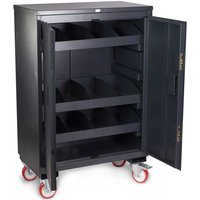 Fittingstor Mobile Secure Fittings Fixings Cabinet 1010mm 550mm 1575mm