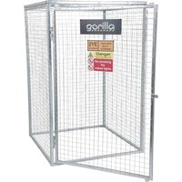 Gorilla Bolt Together Gas Cylinder Storage Cage 1200mm 1200mm 1800mm