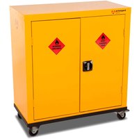 Safestor Hazardous Materials Secure Mobile Storage Cabinet 900mm 465mm 1010mm