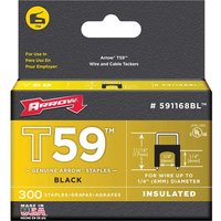 T59 Insulated Staples 6mm Pack 300
