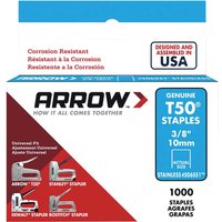 T50 Stainless Steel Staples 10mm Pack 1000