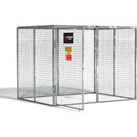 Gorilla Bolt Together Gas Cylinder Storage Cage 2400mm 1800mm 1800mm