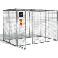 Gorilla Bolt Together Gas Cylinder Storage Cage 2700mm 1800mm 1800mm
