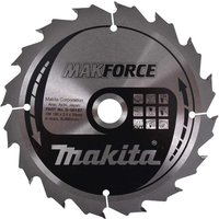 MAKFORCE Wood Cutting Saw Blade 180mm 16T 20mm