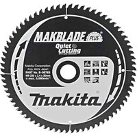MAKBLADE Plus Wood Cutting Saw Blade 255mm 72T 30mm