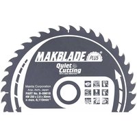 MAKBLADE Plus Wood Cutting Saw Blade 250mm 40T 30mm