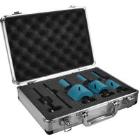 8 Piece Electricians Ezychange HSS Bi Metal Hole Saw Set