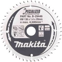 SPECIALIZED Laminate Cutting Saw Blade 136mm 48T 20mm