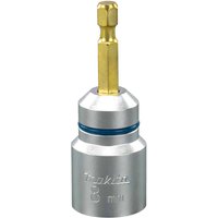 Hex Shank Threaded Rod Socket 8mm