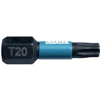 Impact Torsion Torx Screwdriver Bits T20 25mm Pack 2