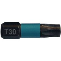 Impact Torsion Torx Screwdriver Bits T30 25mm Pack 2