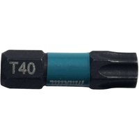 Impact Torsion Torx Screwdriver Bits T40 25mm Pack 2
