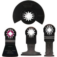 4 Piece Starlock Flooring Multitool Oscillating Blades Set
