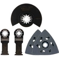 5 Piece Starlock Carpenty Multitool Oscillating Blades Set