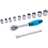 BlueSpot 11 Piece 3 8" Drive Hex Socket Set Metric