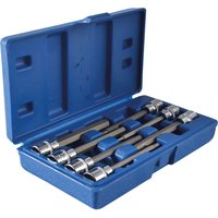 BlueSpot 7 Piece 3 8" Drive Long Hexagon Socket Bit Metric