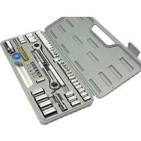 BlueSpot 52 Piece Combination Drive Hex Socket Set Metric and Imperial Combination