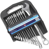 BlueSpot 11 Piece Combination Spanner Set Metric