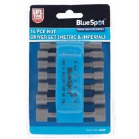 Bluespot 14 Piece Metric Imperial Nut Driver Set