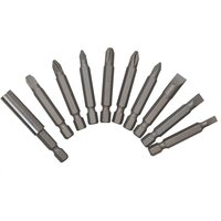 BlueSpot 10 Piece Power Tool Screwdriver Bit Set
