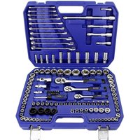 Bluespot 120 Piece Combination Drive Socket and Spanner Set Combination