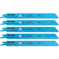 Bluespot BiM Metal Cutting Reciprocating Saw Blades