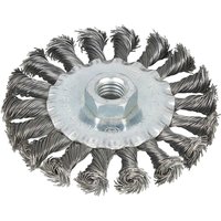 Bluespot Flat Twist Knot Wire Wheel