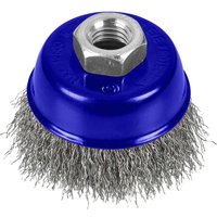 Bluespot Crimped Steel Wire Cup Brush 65mm M14 Thread