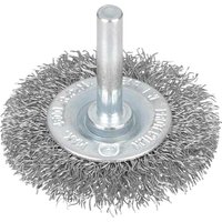 Bluespot Flat Crimped Steel Wire Wheel Brush