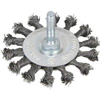 Bluespot Twist Knot Flat Wire Wheel