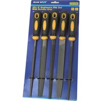 BlueSpot 5 Piece Handled File Set 8" 200mm