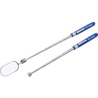 Bluespot 2 Piece Inspection Mirror And Pickup Tool Set
