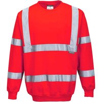 Portwest Class 3 Hi Vis Jumper Red M