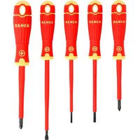 Bahco 5 Piece Insulated VDE Screwdriver Set Bahco 5 Piece Insulated VDE Screwdriver Set