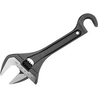 Bahco Wide Jaw Hook End Adjustable Spanner 250mm Bahco Wide Jaw Hook End Adjustable Spanner 250mm
