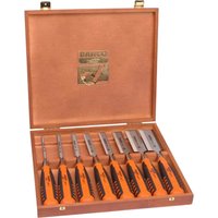 Bahco 424 8 Piece Bevel Edge Wood Chisel Set Bahco 424 8 Piece Bevel Edge Wood Chisel Set