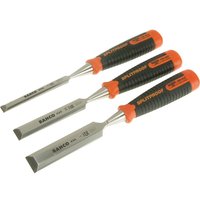 Bahco 434 3 Piece Bevel Edge Wood Chisel Set Bahco 434 3 Piece Bevel Edge Wood Chisel Set