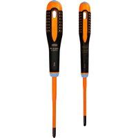 2 Piece Ergo Slim Combi Insulated Screwdriver Set