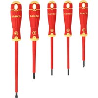 Bahco 5 Piece Insulated Scewdriver Set Bahco 5 Piece Insulated Scewdriver Set