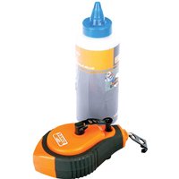 Bahco Blue Chalk Line Reel with Blue Chalk Refill and Line Level 30m / 100ft Bahco Blue Chalk Line Reel with Blue Chalk Refill and Line Level 30m / 100ft