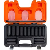 Bahco DD/S14 14 Piece Deep Impact 1/2In Drive Socket Set 1/2" Bahco DD/S14 14 Piece Deep Impact 1/2In Drive Socket Set 1/2"