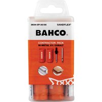 Bahco - 3834-CP-20/25 Contractor's Bi-Metal Holesaw Set, 11 Piece BAHHSSET2025