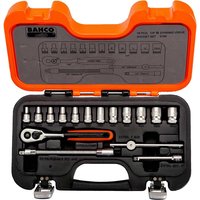 Bahco S160 16 Piece 1/4" Drive Hex Socket Set Metric 1/4" Bahco S160 16 Piece 1/4" Drive Hex Socket Set Metric 1/4"