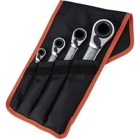 Bahco 4 Piece Reversible Ratchet Ring Spanner Set Bahco 4 Piece Reversible Ratchet Ring Spanner Set