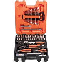 81 Piece Combination Drive Hex Socket Screwdriver Bit Spanner Pliers Set Metric