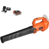 Black and Decker BCBL200L 18v Cordless Axial Garden Leaf Blower 1 x 4ah Li-ion Battery Charger