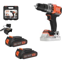 BCD383 18v Cordless Combi Drill 2 x 1.5ah Li ion Battery Charger Case